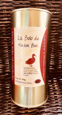 La Bolo de Tonton Ben 400gr. La Bolo de Tonton Ben 400gr.