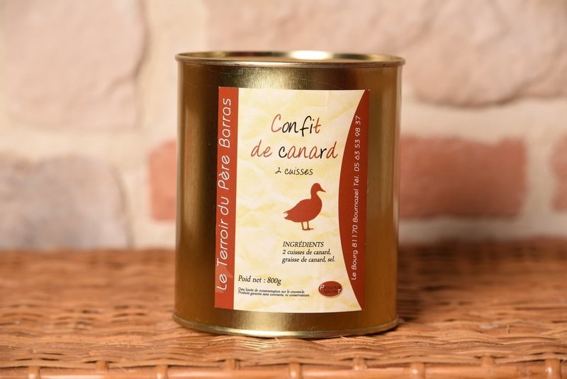 Cuisses de canard confites 2 pièces