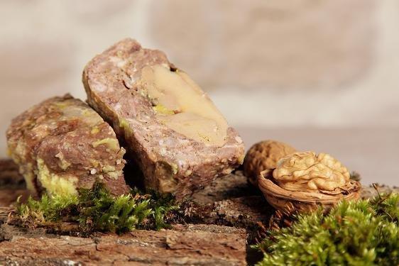 Pâté de canard au foie gras  25%. 130gr