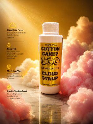 COTTON CANDY CLOUD SYRUP (250MG)