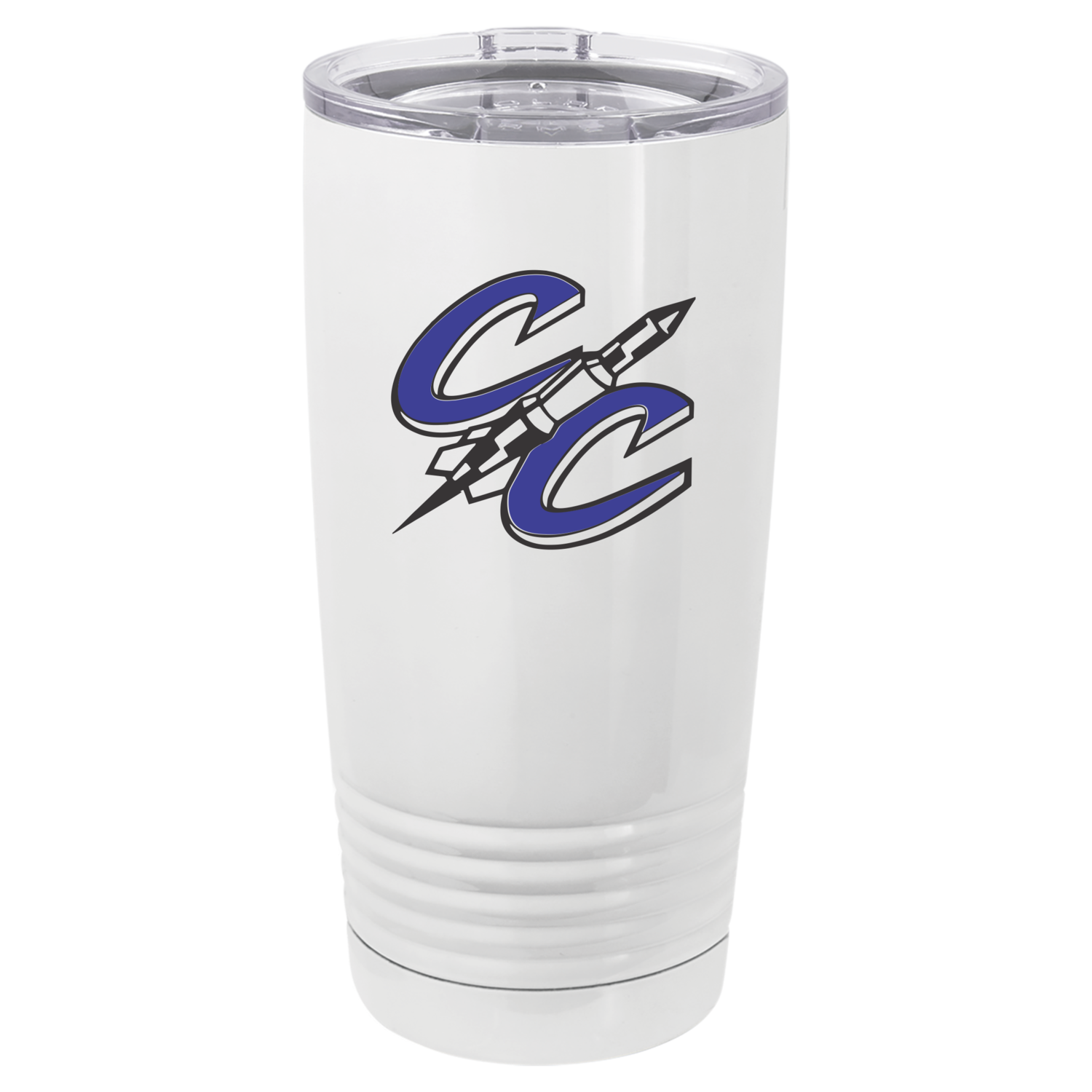 20 oz. White Tumbler