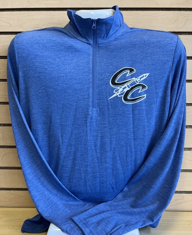 Unisex Sport-Tek  PosiCharge  Tri-Blend Wicking 1/4-Zip Pullover
