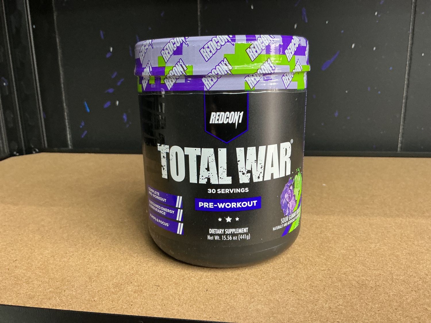 RedCon1 Total War pre workout- Sour Gummy Bear