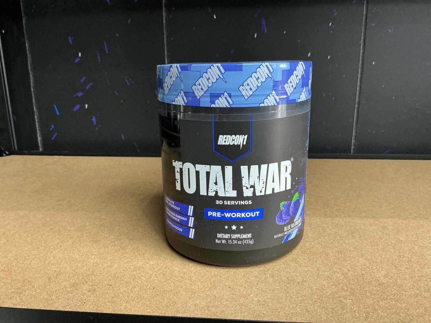 RedCon1 Total War pre workout- Blue Raspberry
