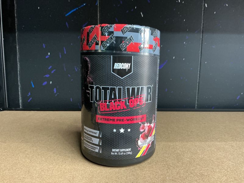 RedCon1 Total War Black Ops Extreme pre workout- Tigers Blood