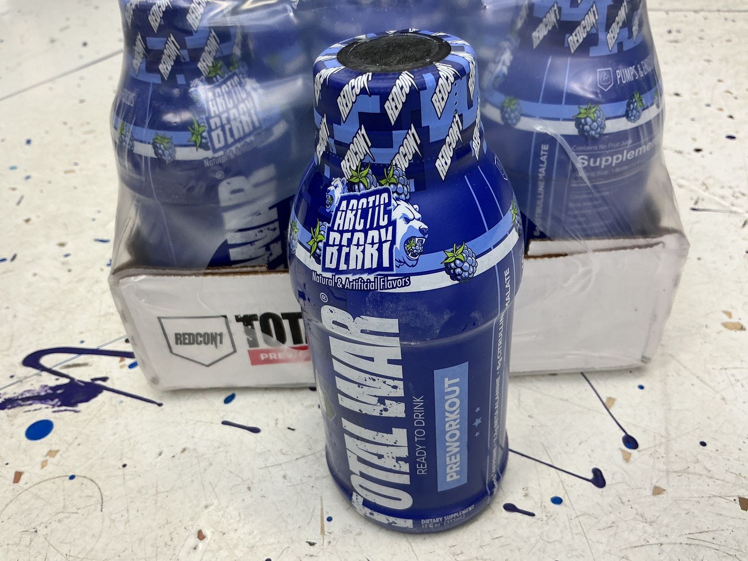 RedCon1 Total War RTD Pre Workout, Arctic Berry