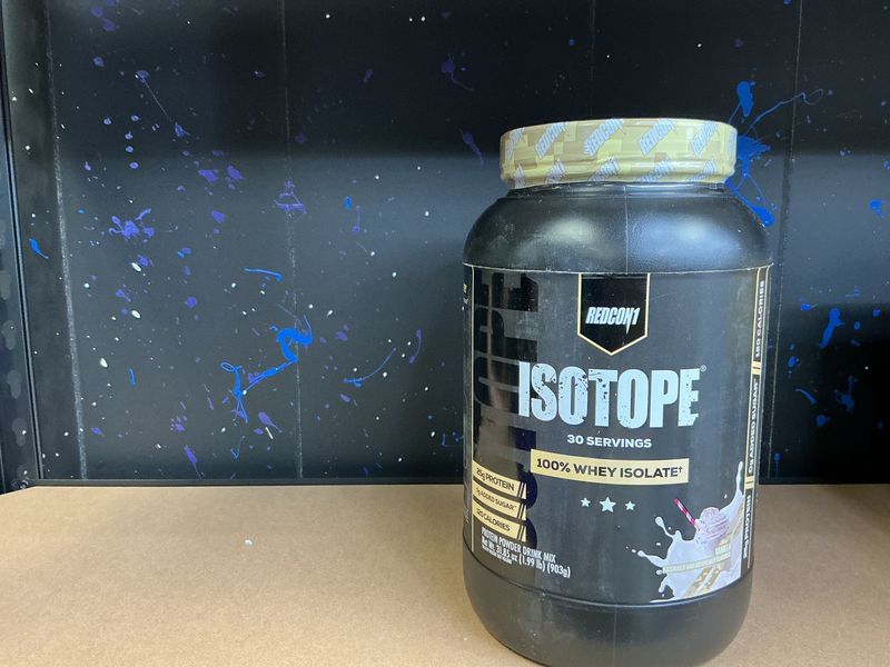 RedCon1 Isotope Whey Protein Powder, Vanilla