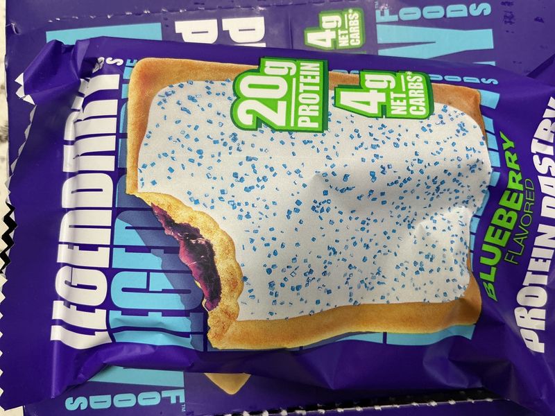 Legendary protein pastry, Blueberry