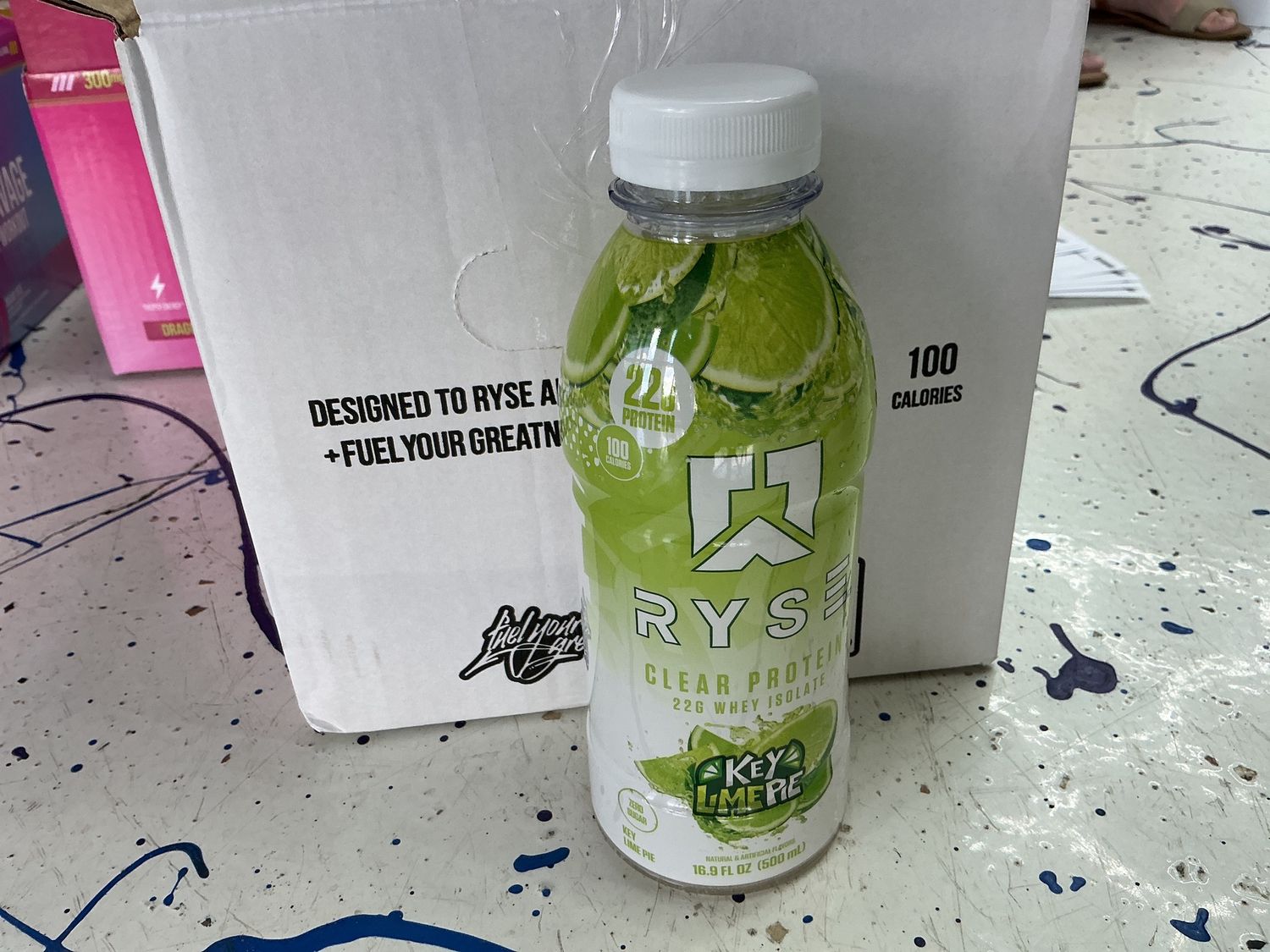 Ryse clear protein Whey Isolate Key Lime Pie