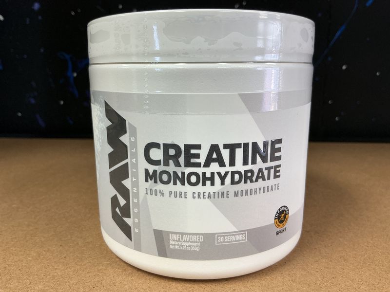 Raw creatine Monohydrate, Unflavored