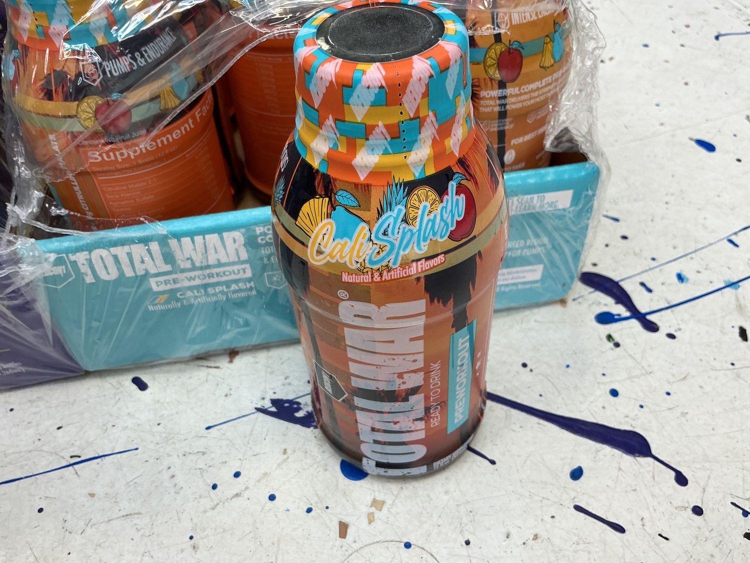 RedCon1Total War  RTD Pre Workout, Cali Splash