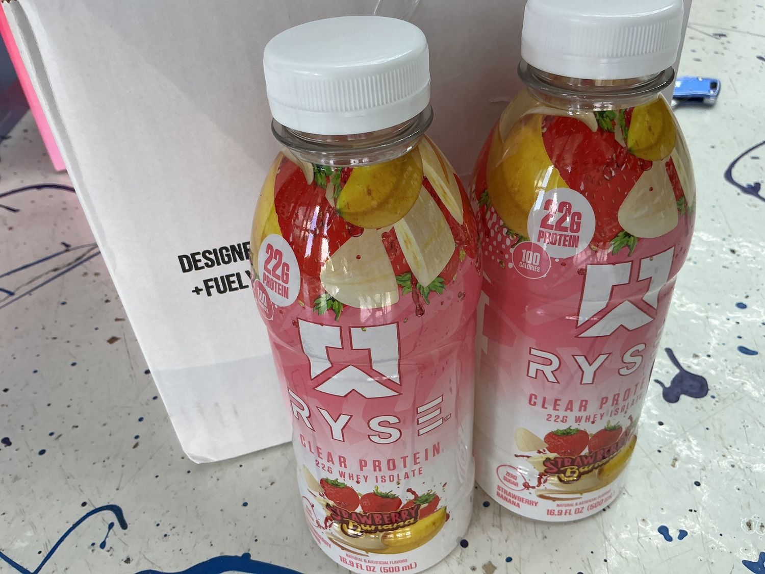 Ryse clear protein strawberry banana