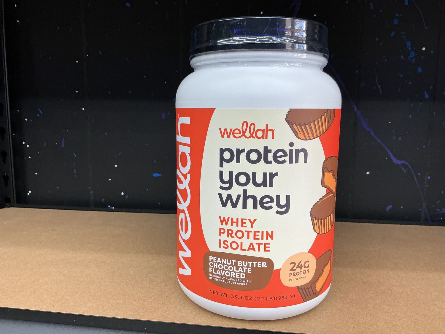 Wellah protein whey Peanut butter chocolate