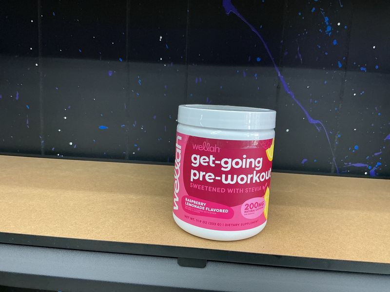 Wellah get going pre workout Raspberry Lemonade