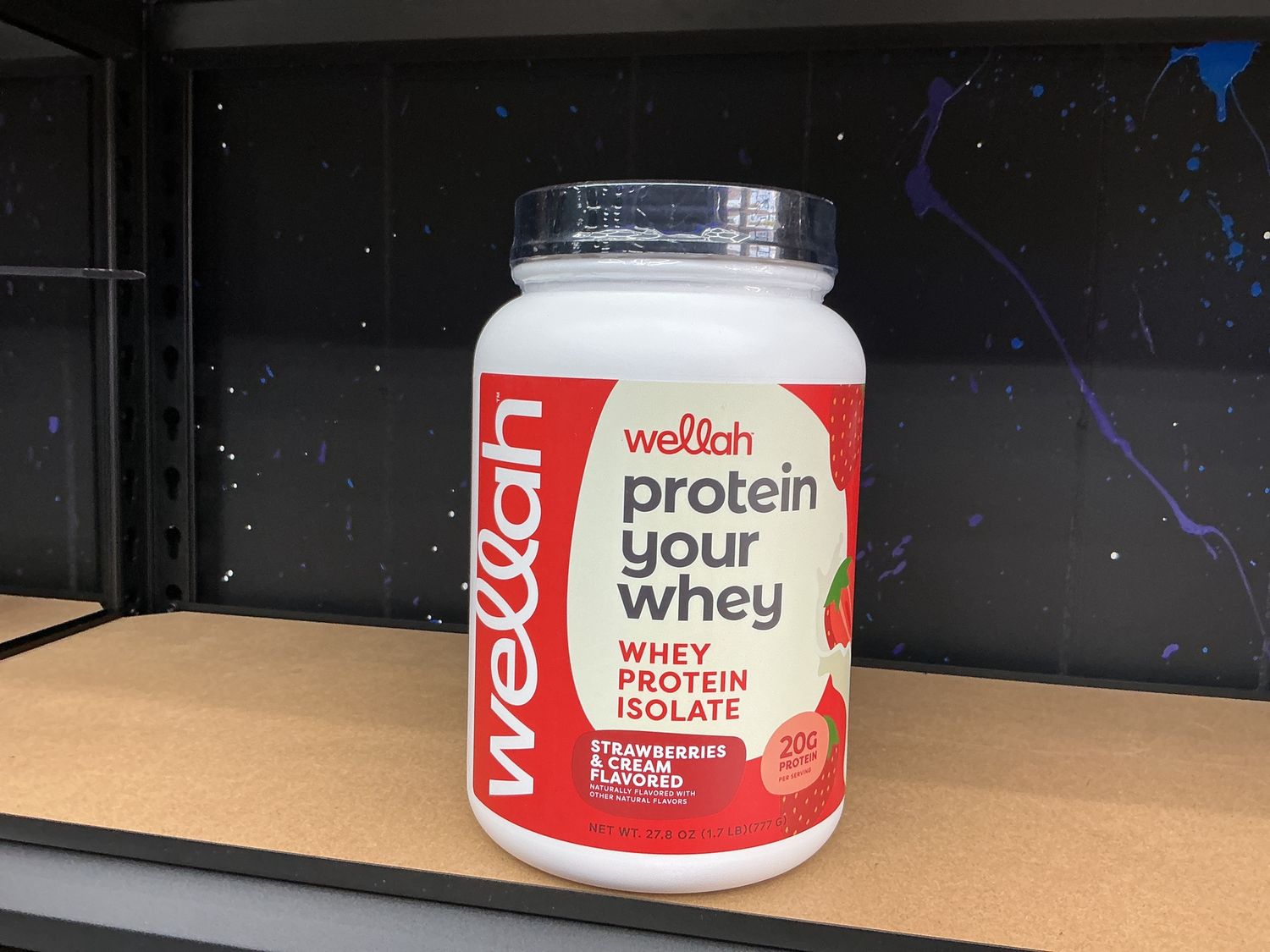 Wellah protein whey Strawberries &amp; Cream