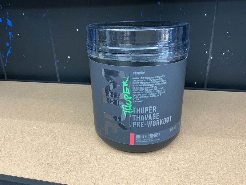 Raw Thuper Thavage Pre workout White Cherry