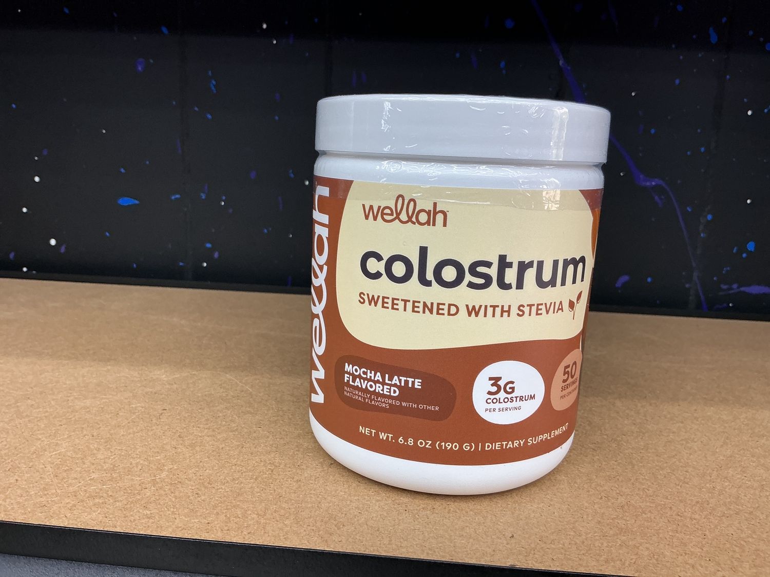 Wellah Colostrum Mocha Latte