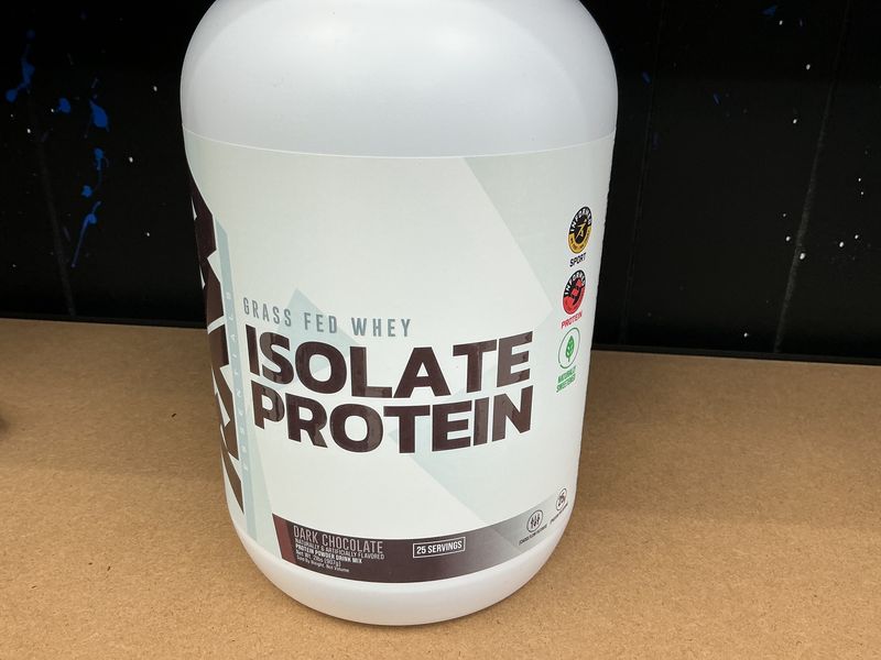 Raw Gras Fed Whey Isolate Protein Dark Chocolate