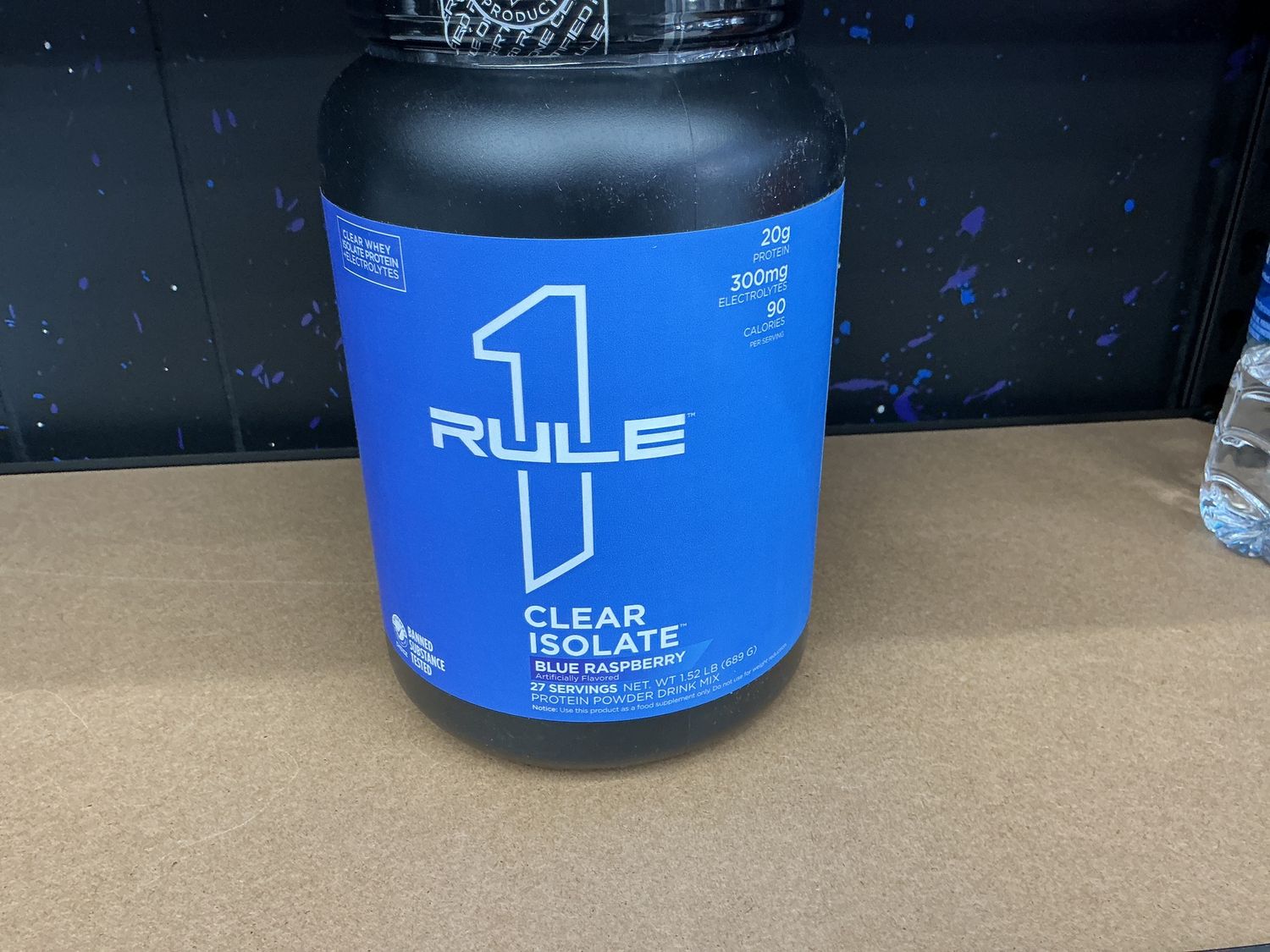 Rule 1 Clear Isolate Blue Raspberry