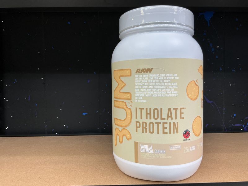 Raw CBUM Itholate protein, Vanilla oatmeal