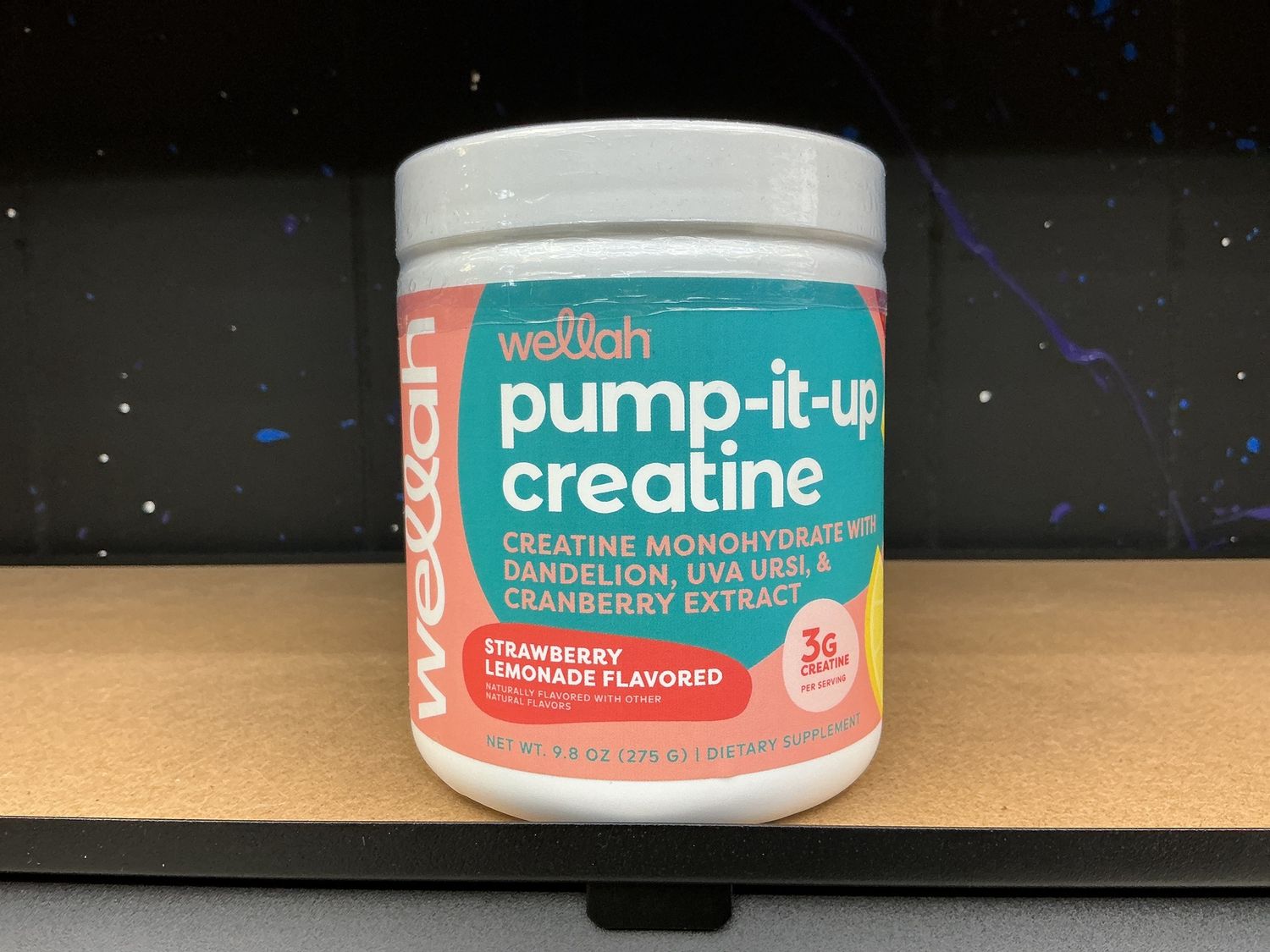 Wellah Pump It Up Creatine Strawberry lemonade