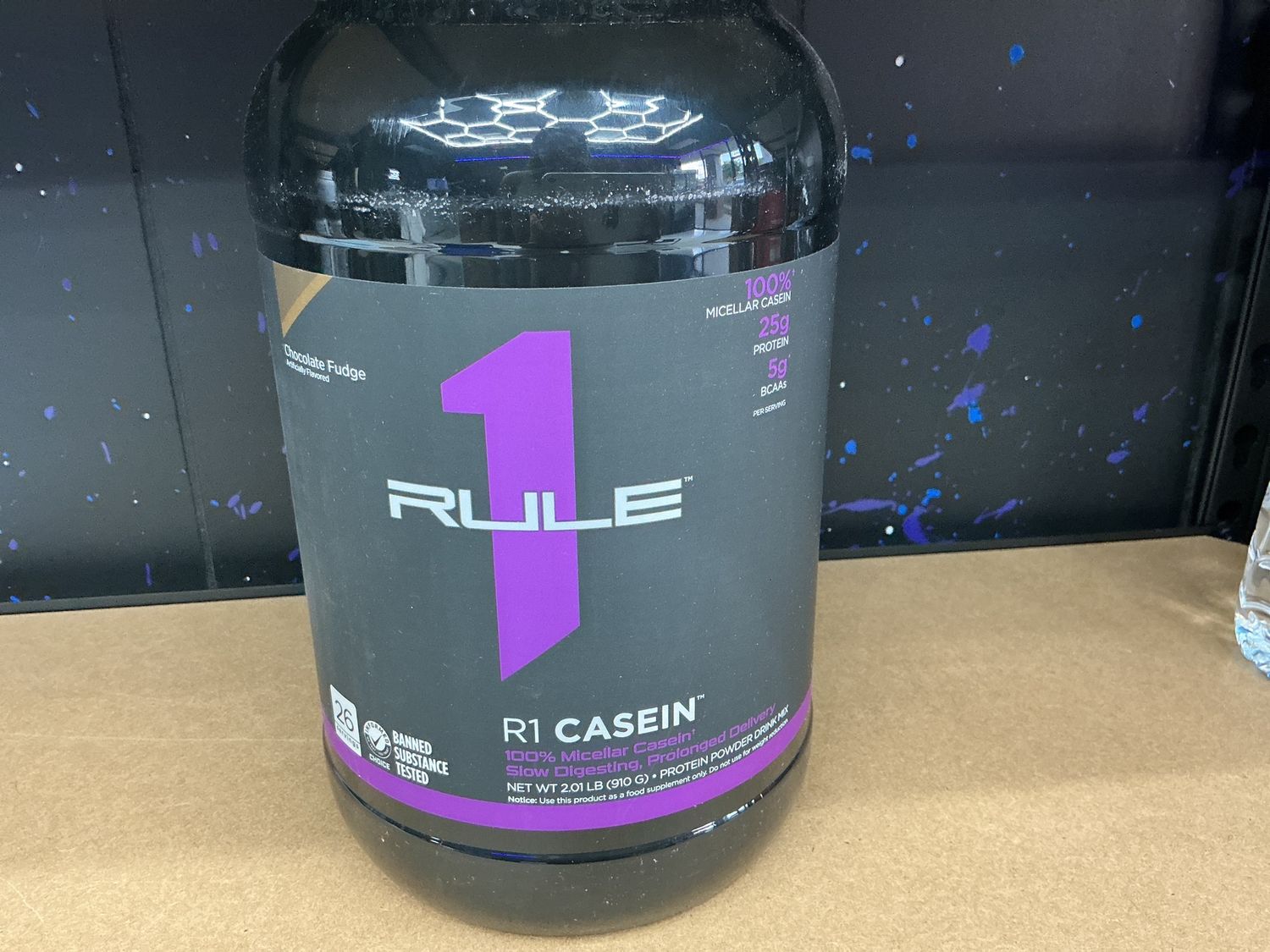 Casein Protein Chocolate Fudge