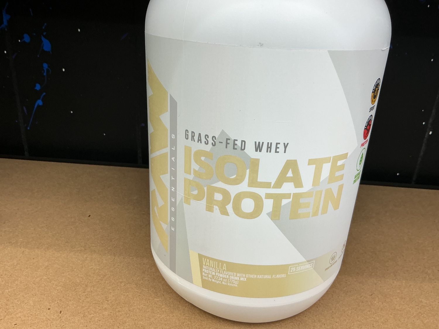 Raw Gras Fed Whey Isolate Protein Vanilla