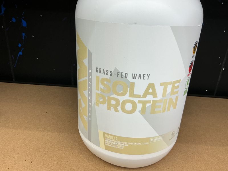 Raw Gras Fed Whey Isolate Protein Vanilla
