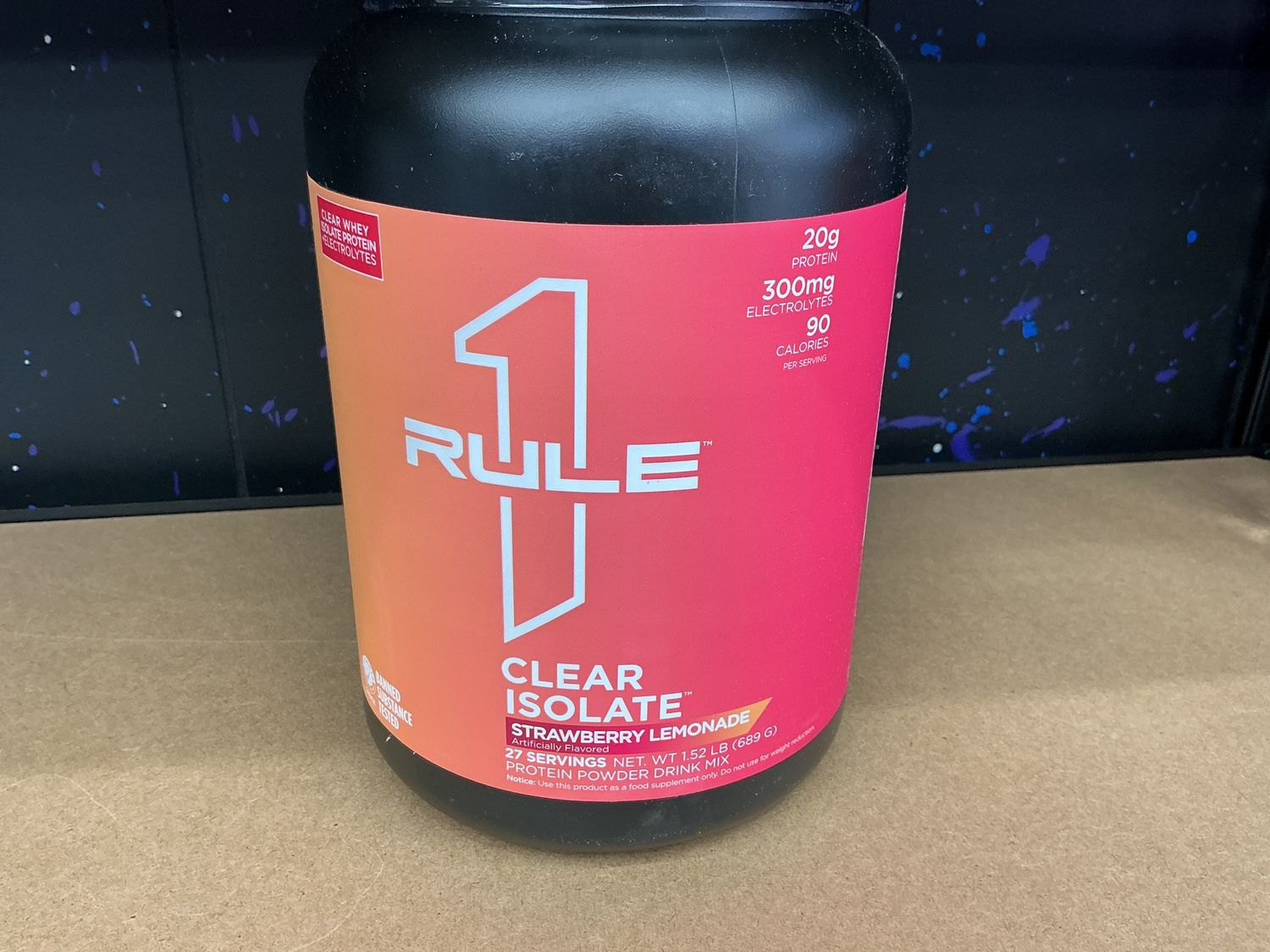 Rule 1 Clear Isolate Strawberry Lemonade