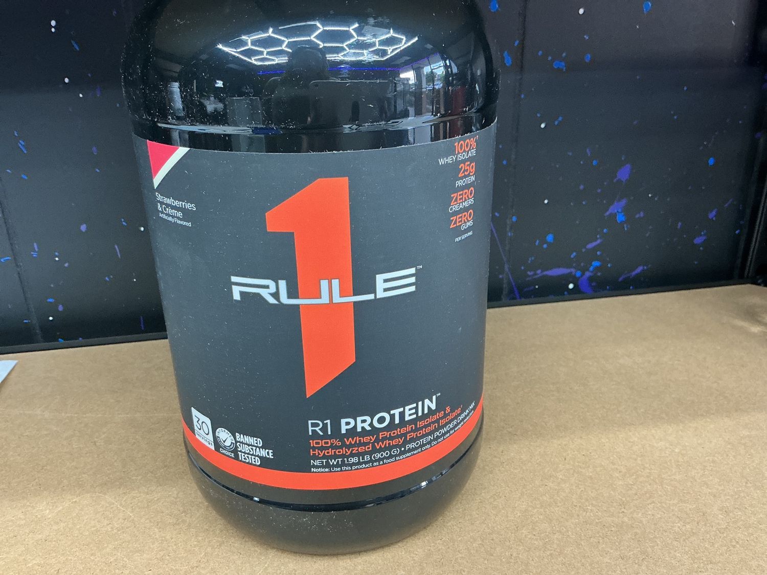 Rule 1  Whey Strawberries &amp; Creme