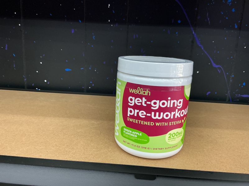 Wellah get going pre workout Green Apple