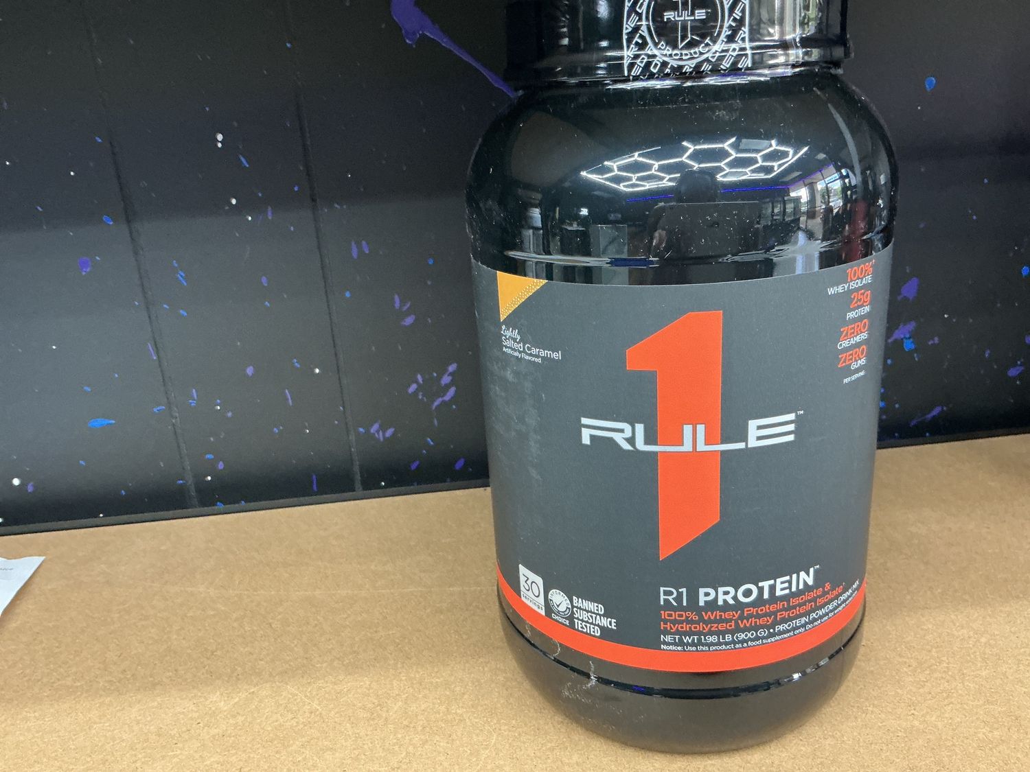 Rule 1 Whey lightly salted carmel