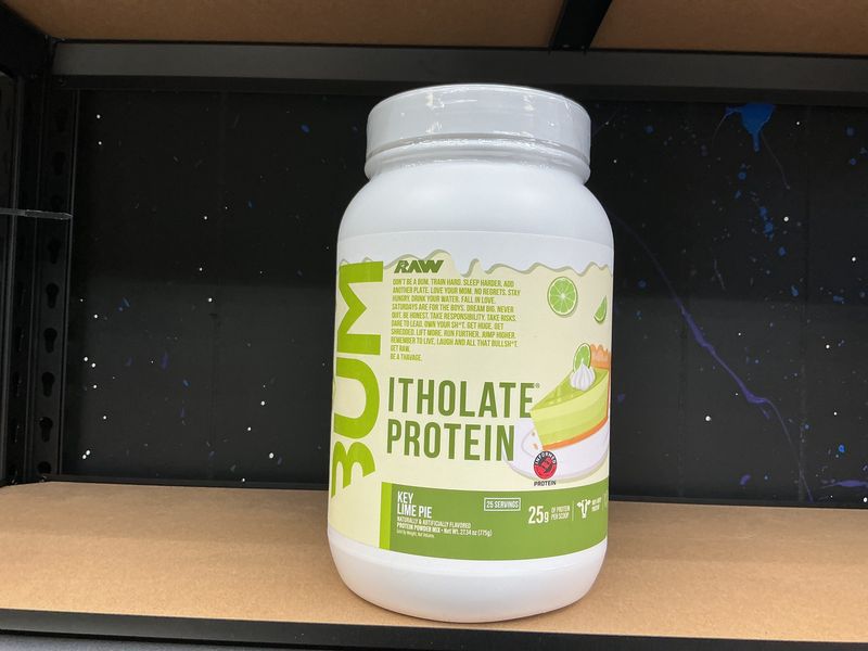 Raw CBUM Itholate protein, Keylime pie