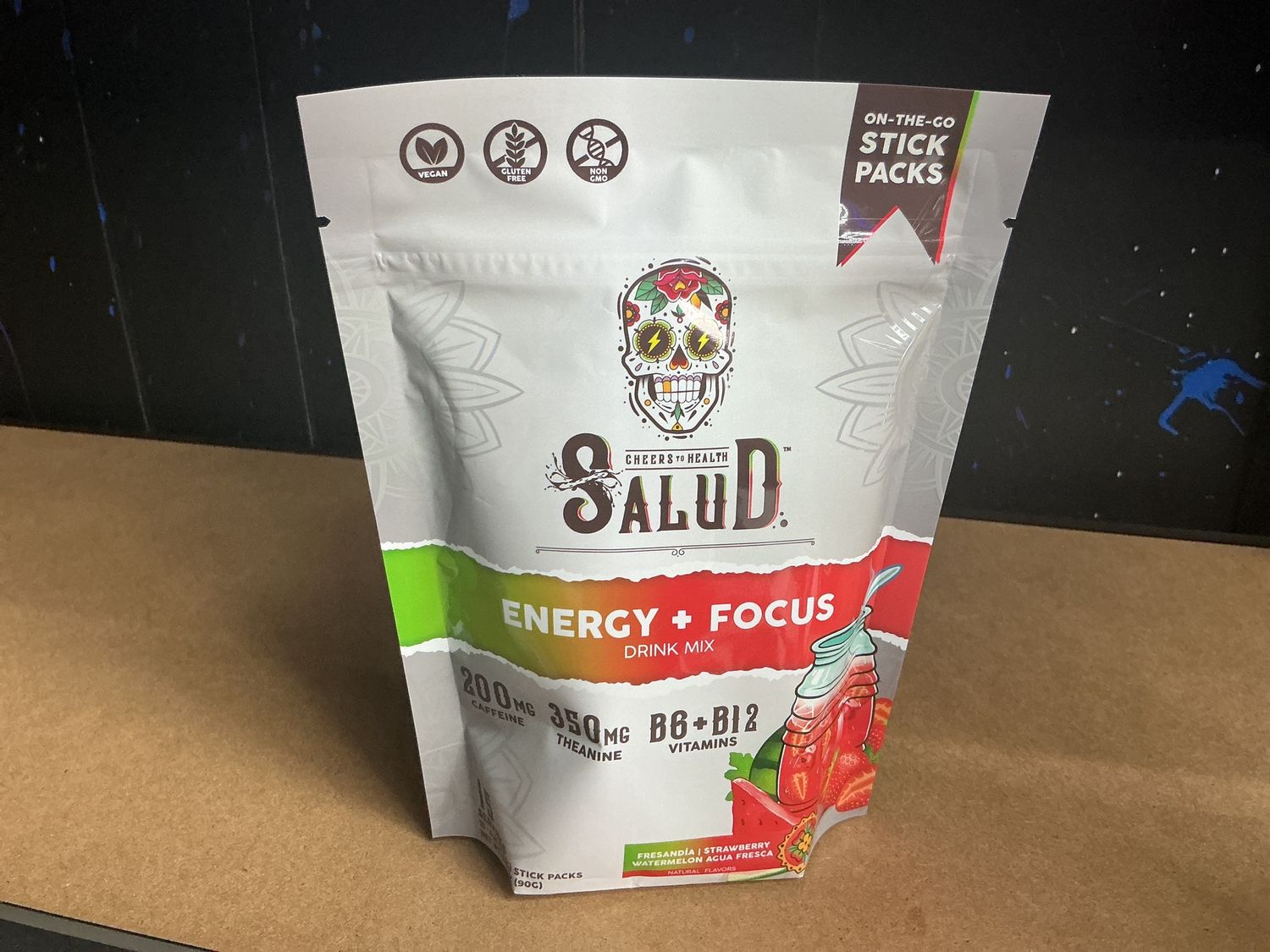 Salud energy + focus Strawberry Watermelon