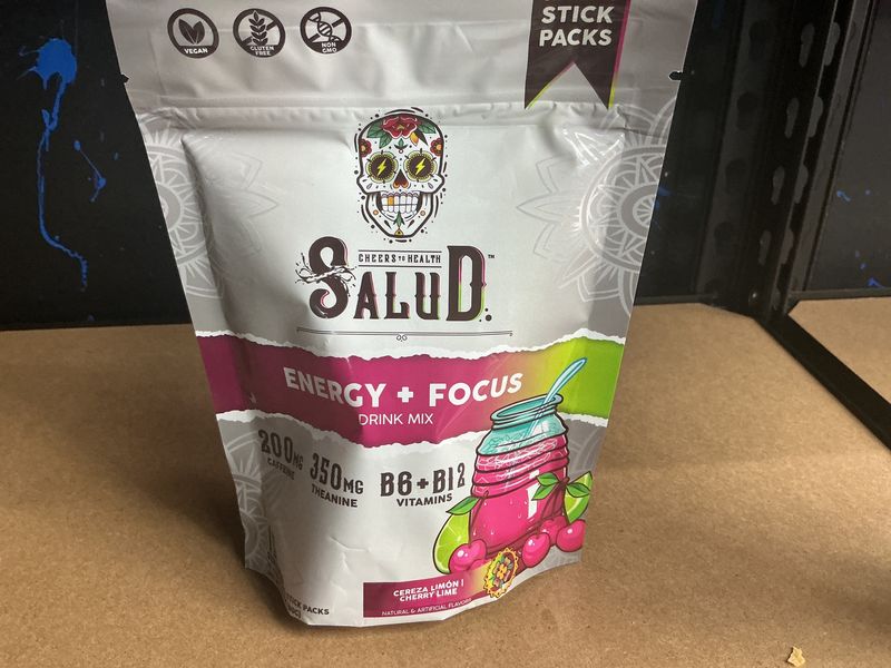 Salud energy + focus Cherry Lime