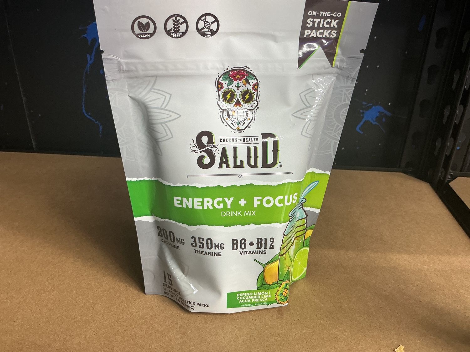 Salud energy + focus Cucumber Lime