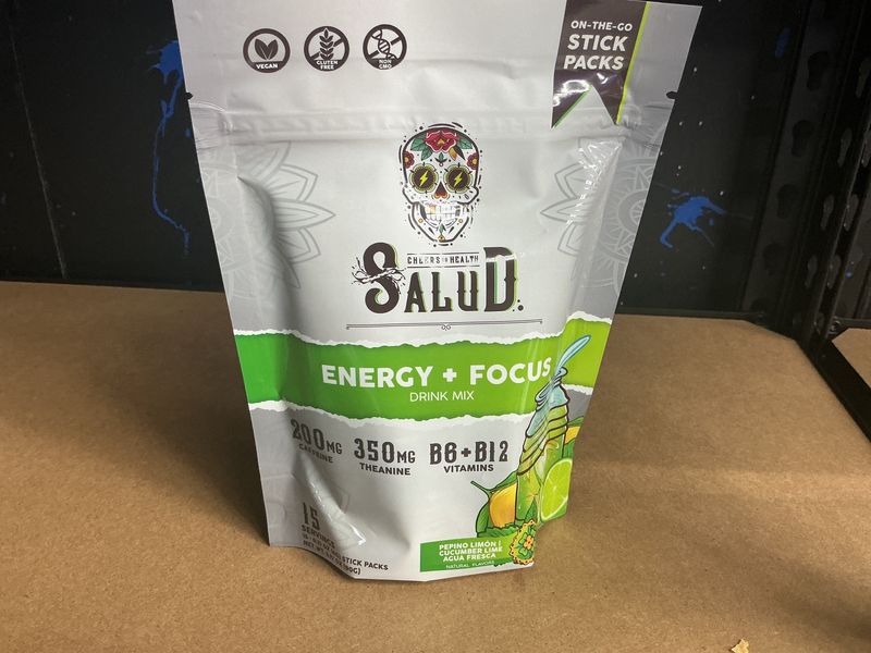 Salud energy + focus Cucumber Lime