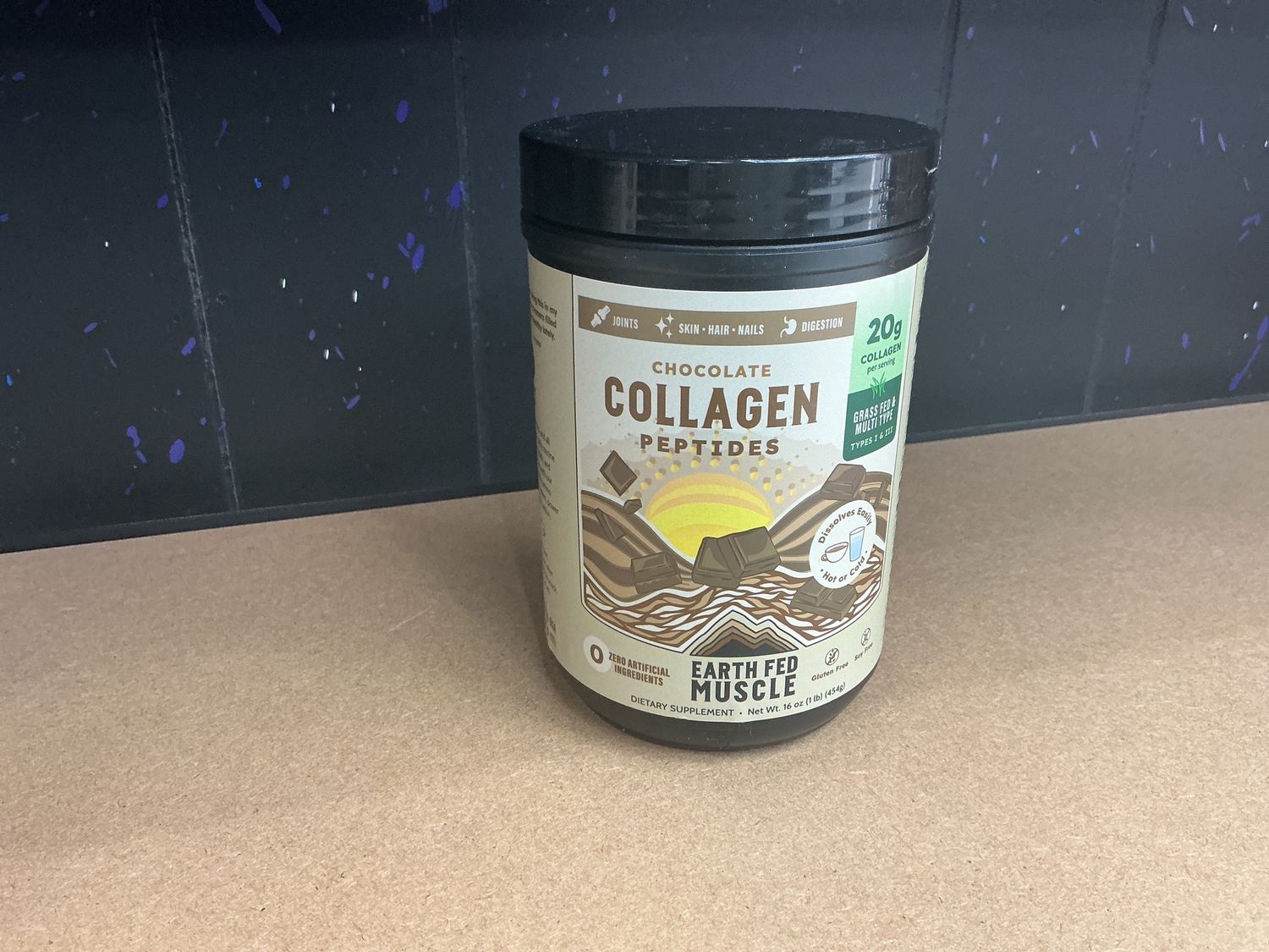 Earth Fed Muscle Collagen Peptides Chocolate