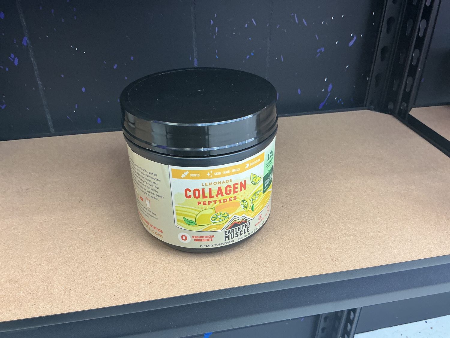 Earth Fed Muscle Collagen Peptides Lemonade