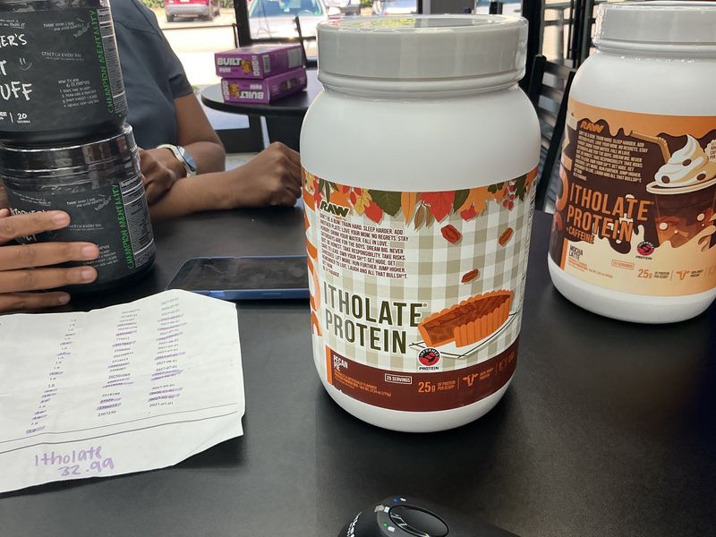 Raw CBUM Itholate protein, Pecan Pie