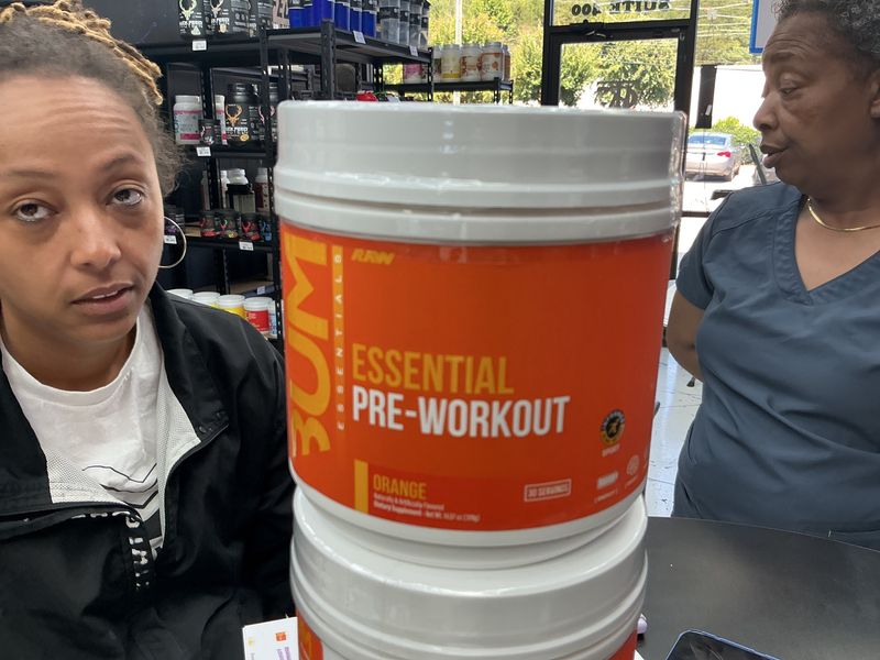 Raw CBUM Essential Pre Workout Orange