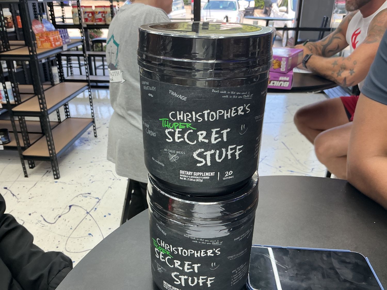 Raw CBUM Thavage Christophers Secret Stuff