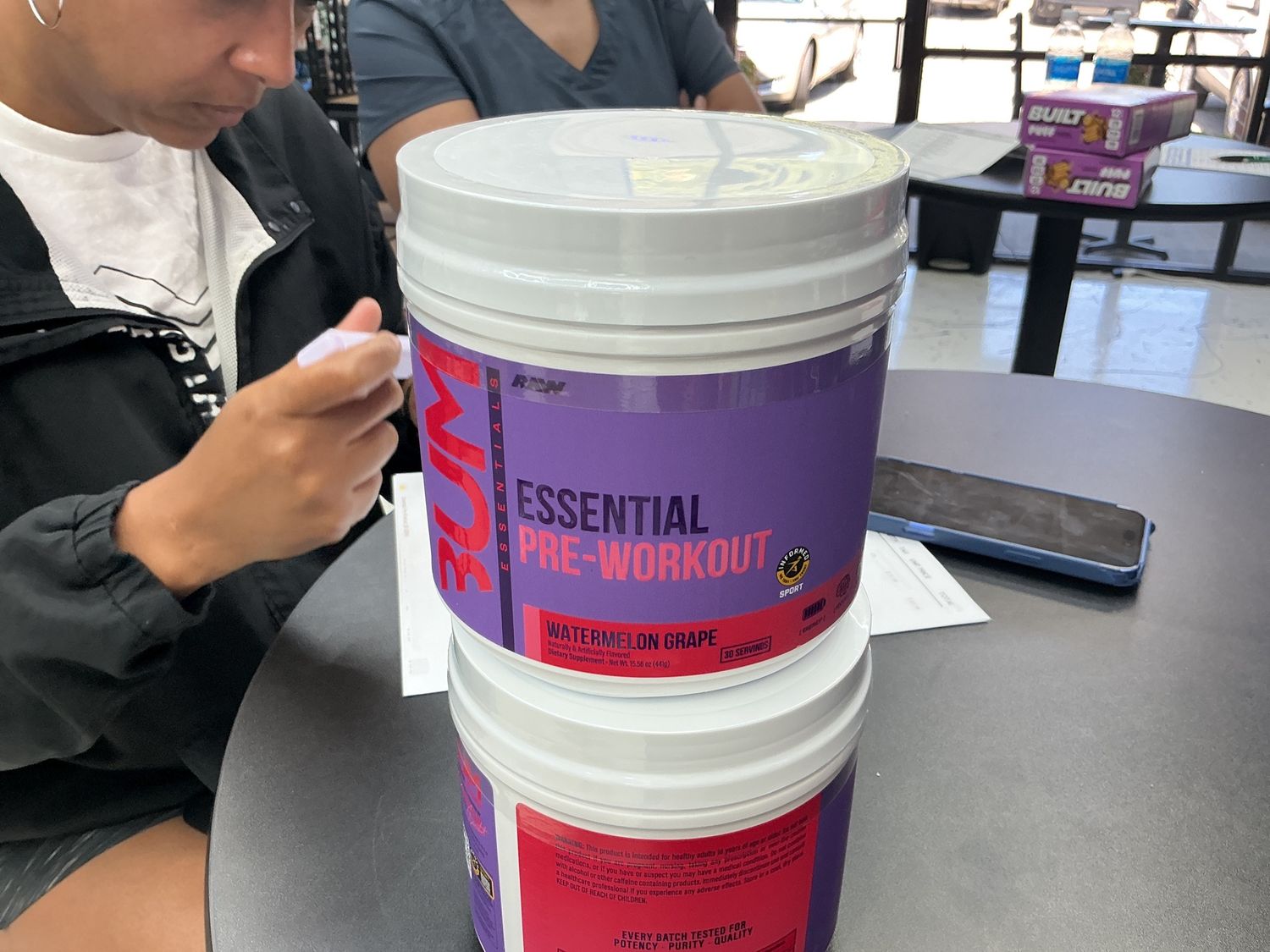 Raw CBUM Essential Pre Workout Watermelon Grape