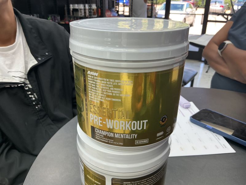 Raw CBUM Essential Pre Workout Champion Mentality