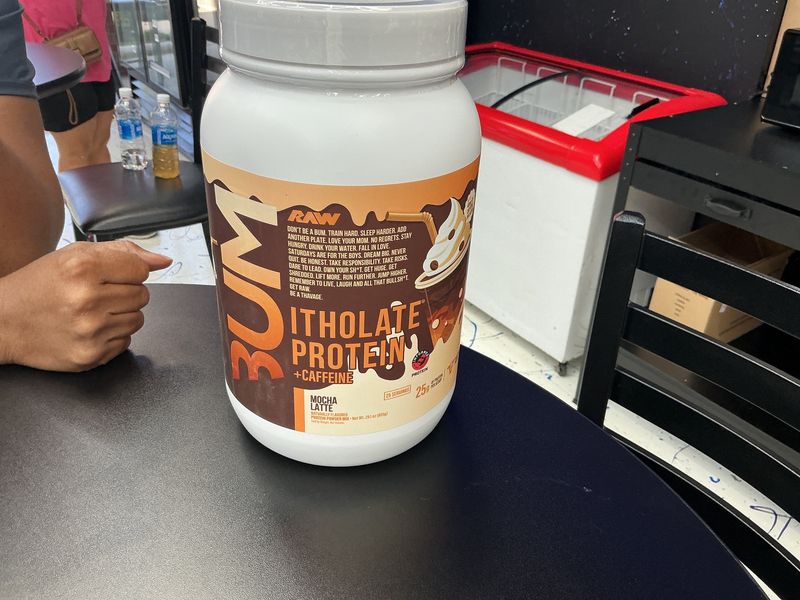 Raw CBUM Itholate protein, Mocha Latte