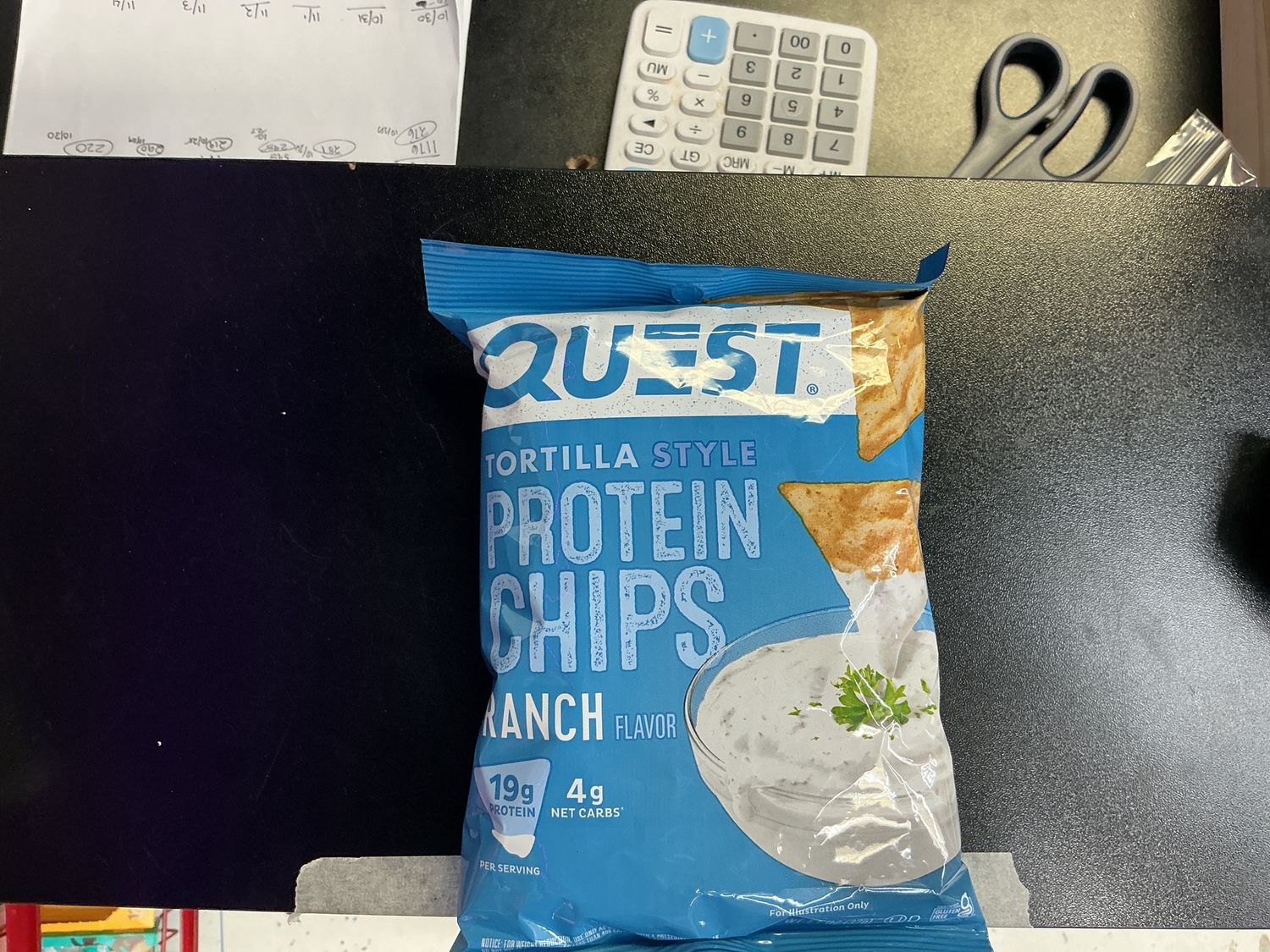 Quest protein chips, ranch