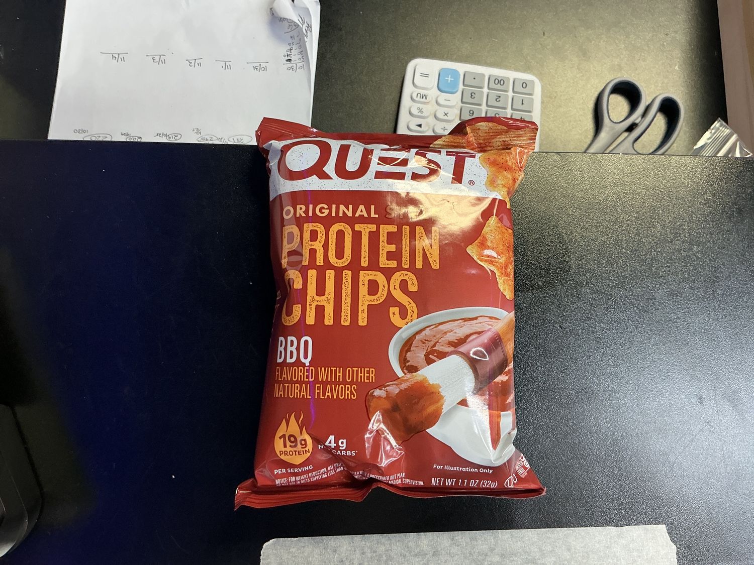 Quest protein chips, Barbecue