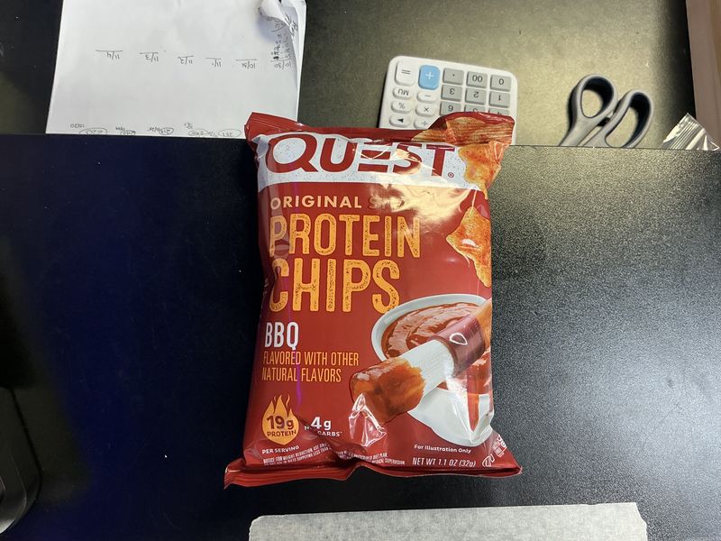 Quest protein chips, Barbecue