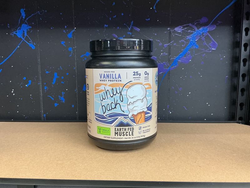 Earth Fed Muscle Vanilla Whey Protein