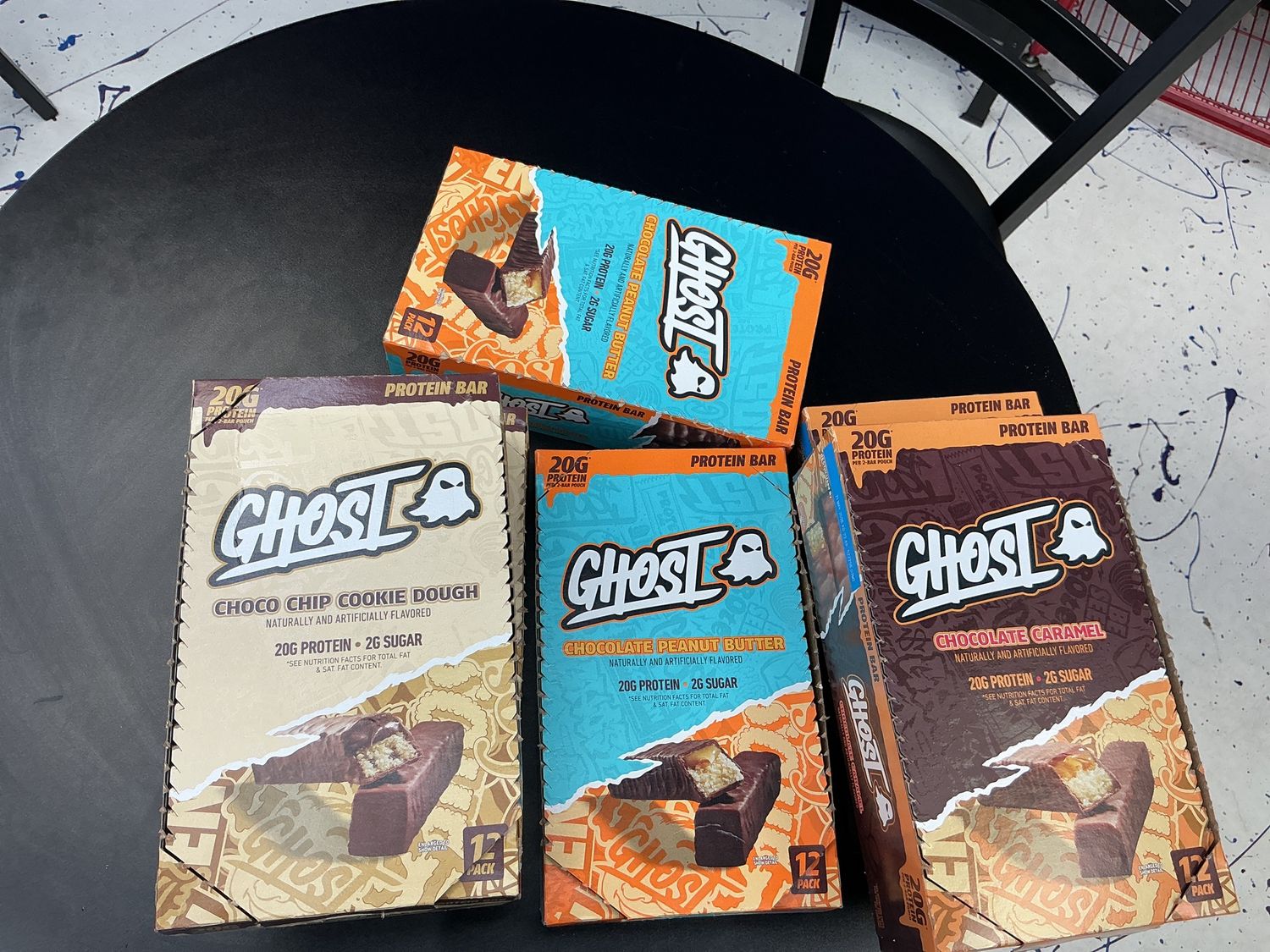Ghost protein bars